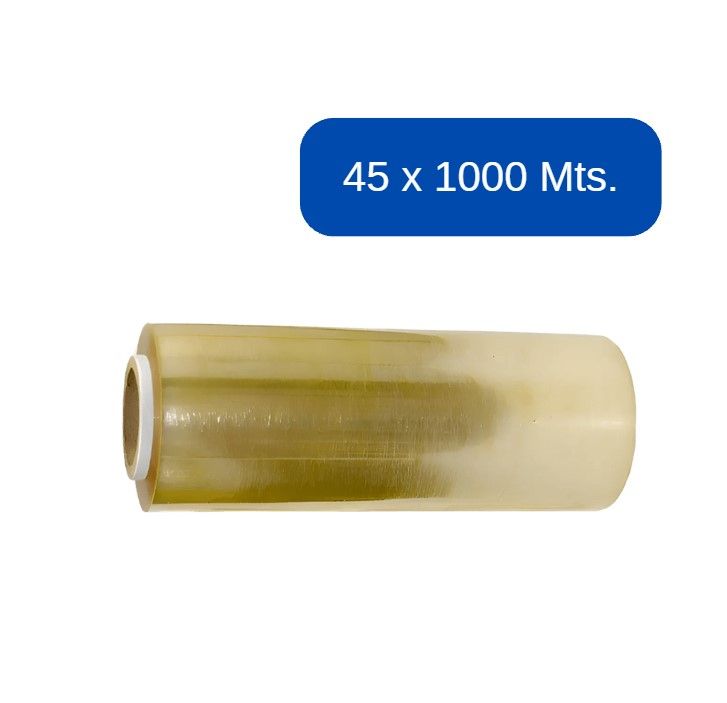 Rollo film de pvc 45cm x 1000 mts