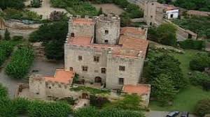 Vista aèrea del Castell de Vilassar de Dalt