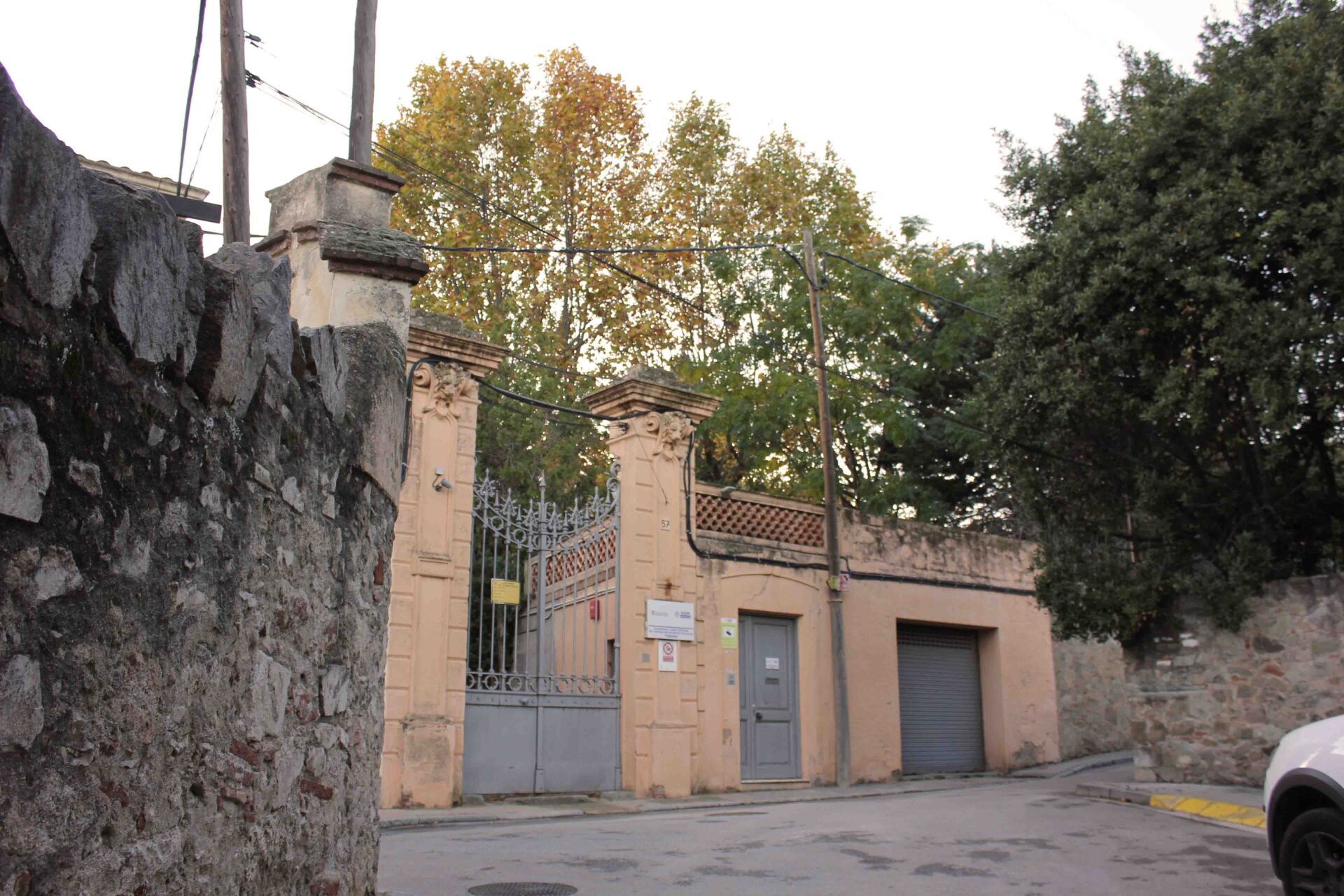Entrada institut Torremarde Vilassar de Dalt