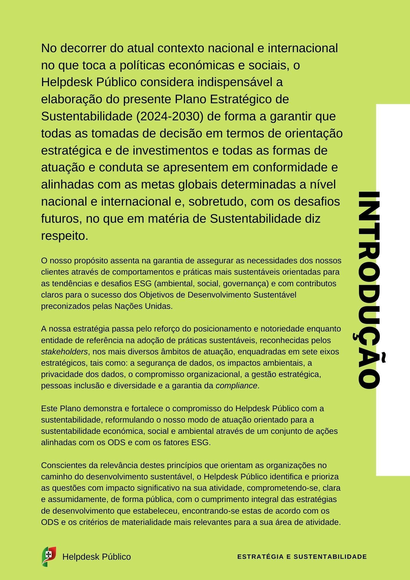 esg e sustentabilidade