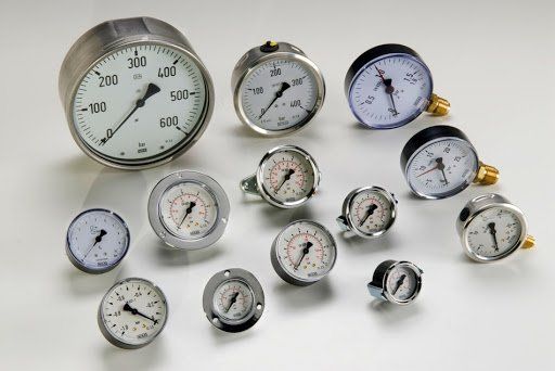 manometro per macchine ad aria compressa