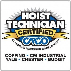 Hoise Technician — Crosby, TX — Advanced Overhead Crane Services Hoise Technician — Crosby, TX — Advanced Overhead Crane Services