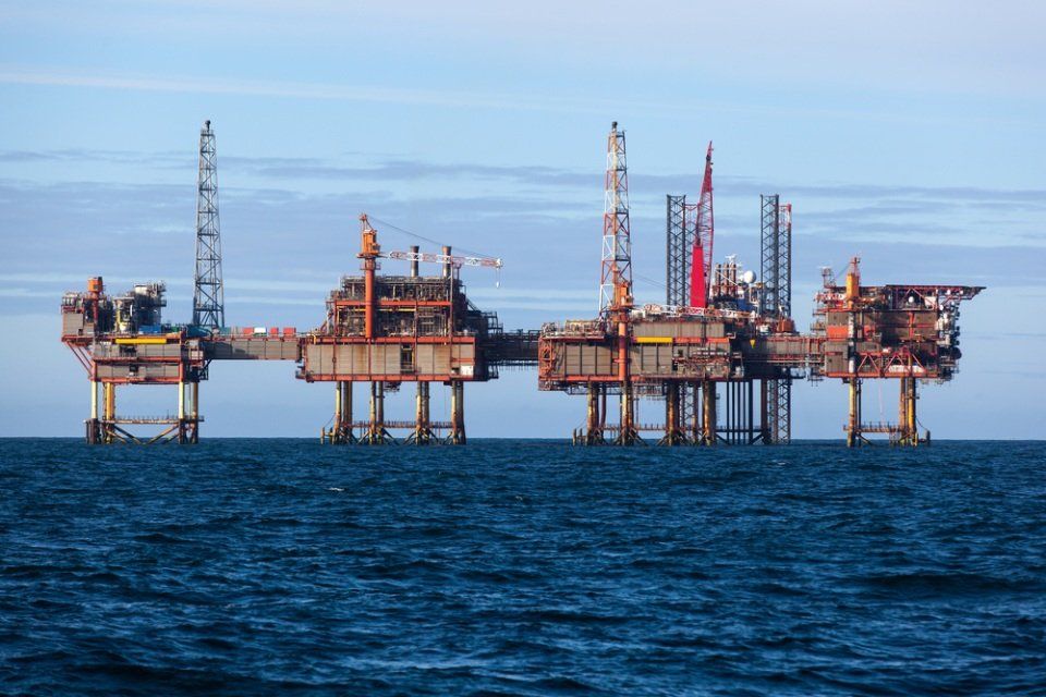 deep sea oil field drilling