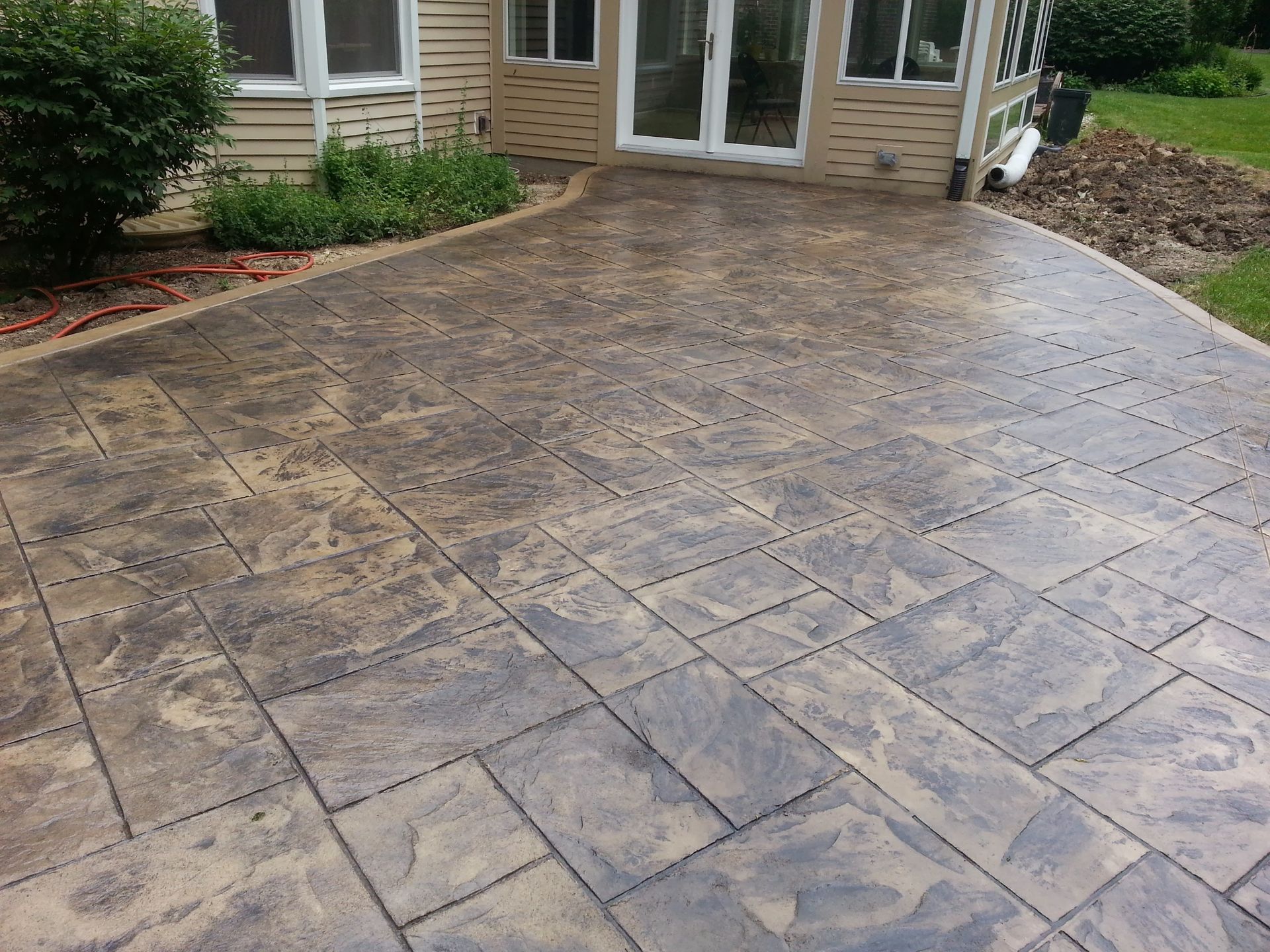 Stamped Concrete Patio Prospect Heights IL