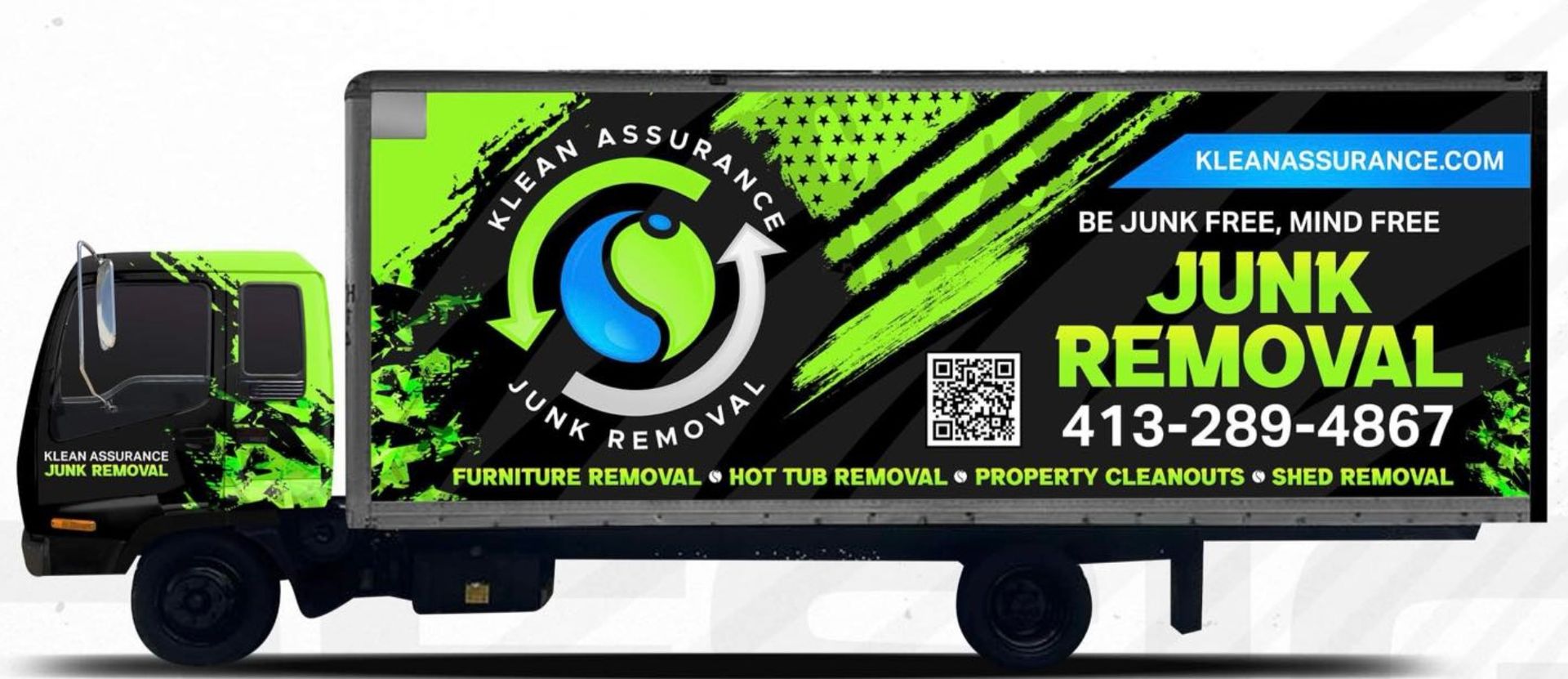 Klean Assurance junk removal truck