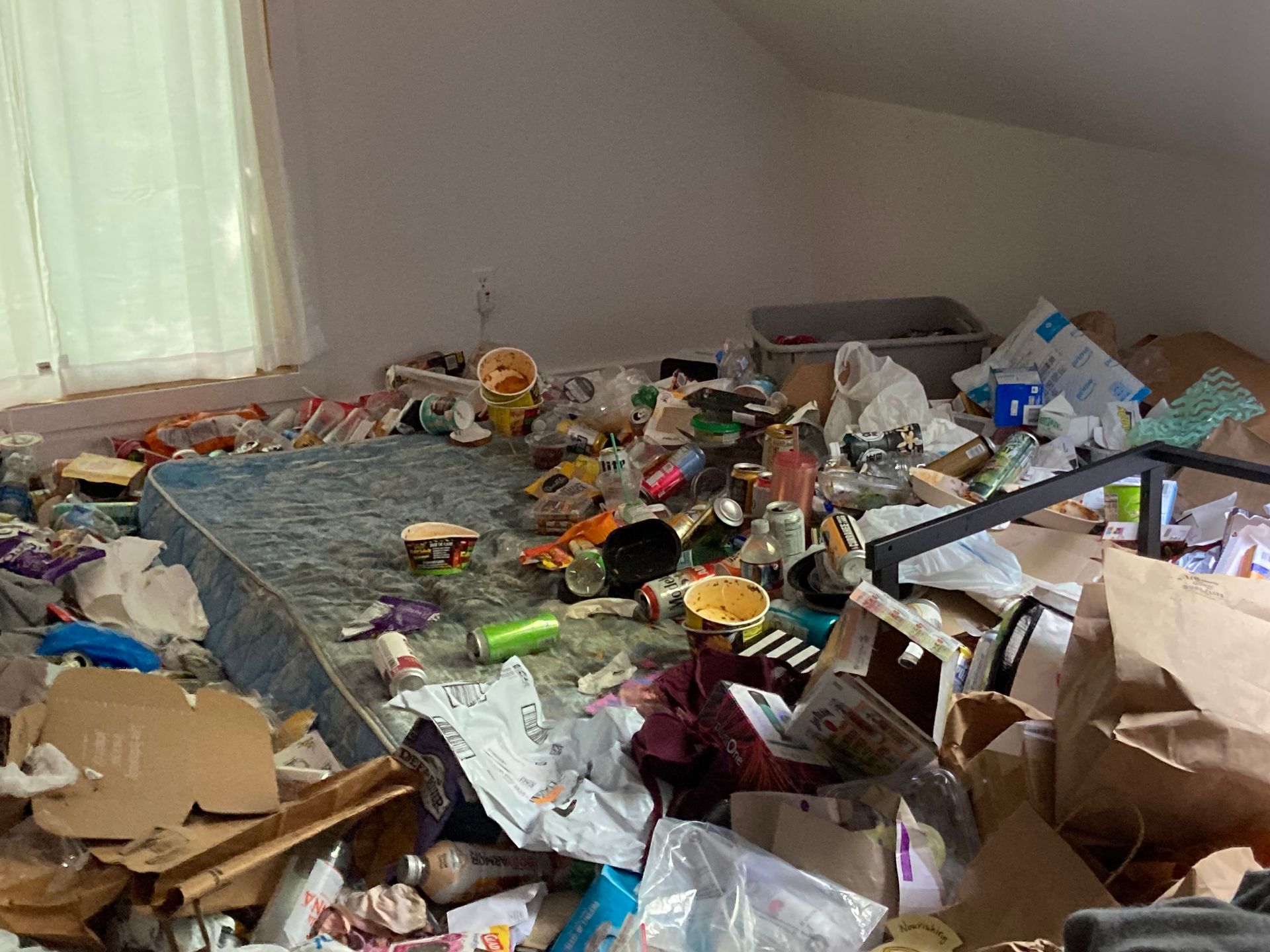 Hoarder cleanout in Chicopee, MA