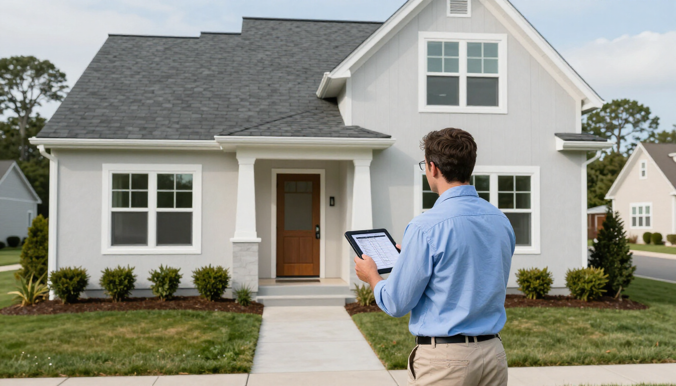 Attic Inspection Scene