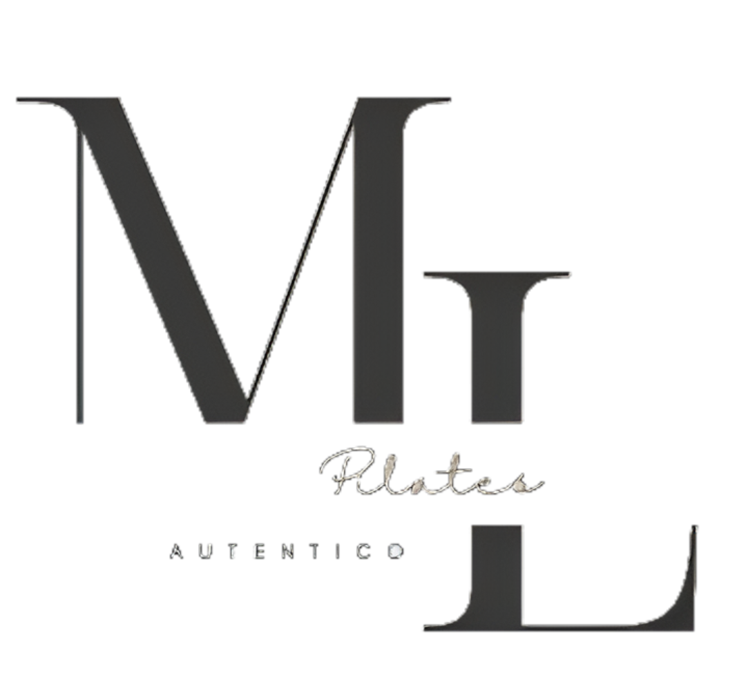 Un logotipo en blanco y negro para Mr. Pilates Authentico.