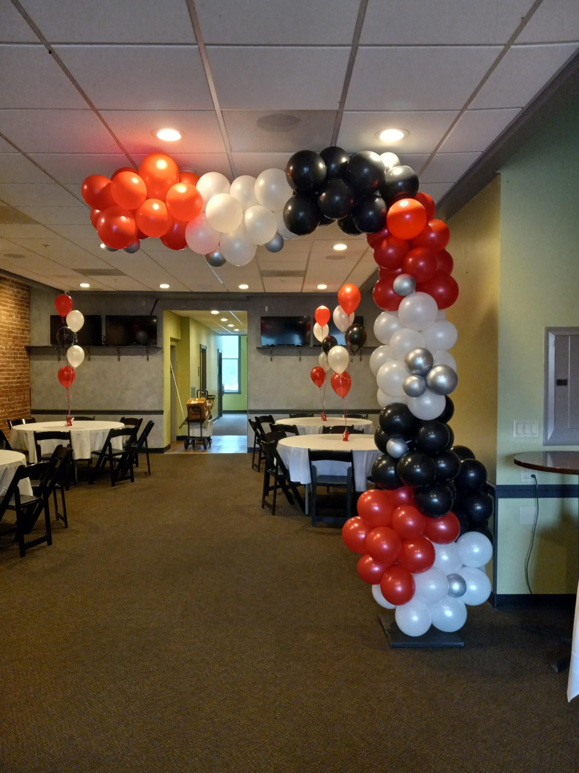 Balloon Arches, Columns and Theme Decor