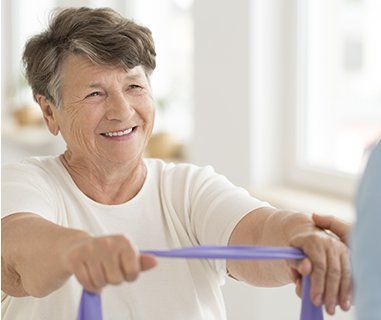 esercizio donna anziana