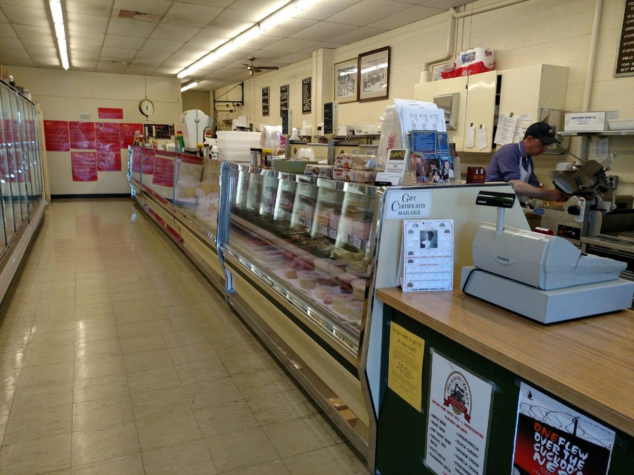Inside Store, Superior Meats, York, PA