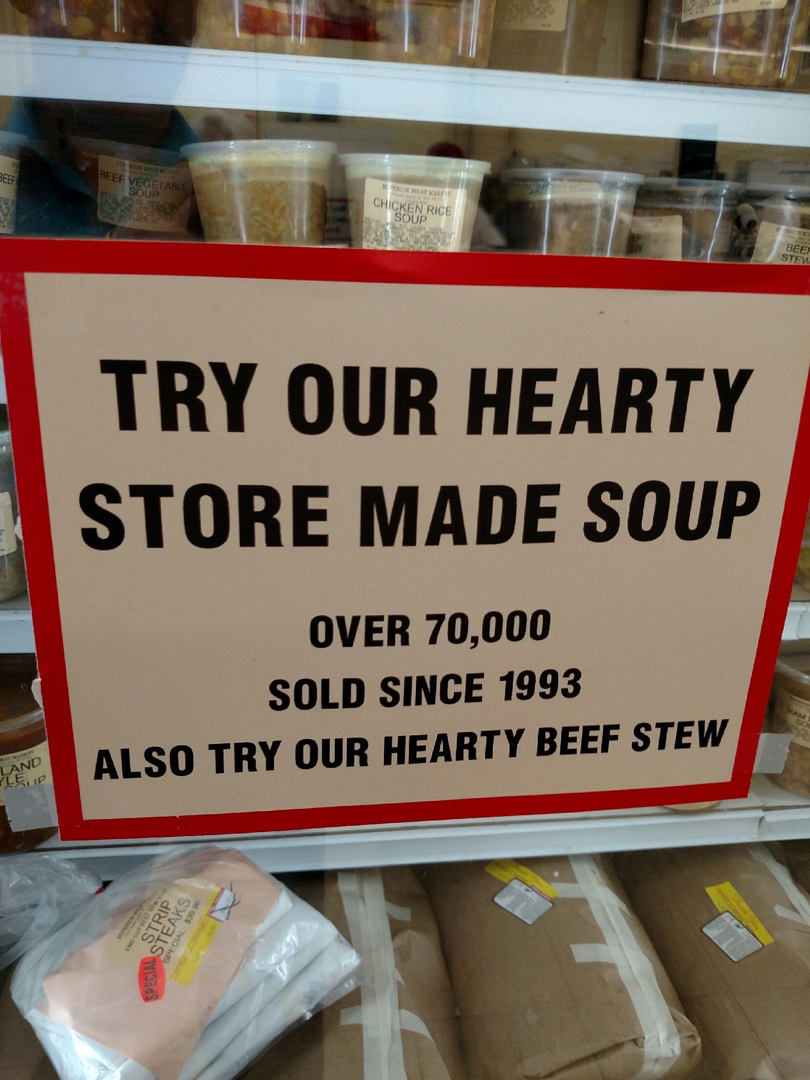Soup, Superior Meats, York, PA