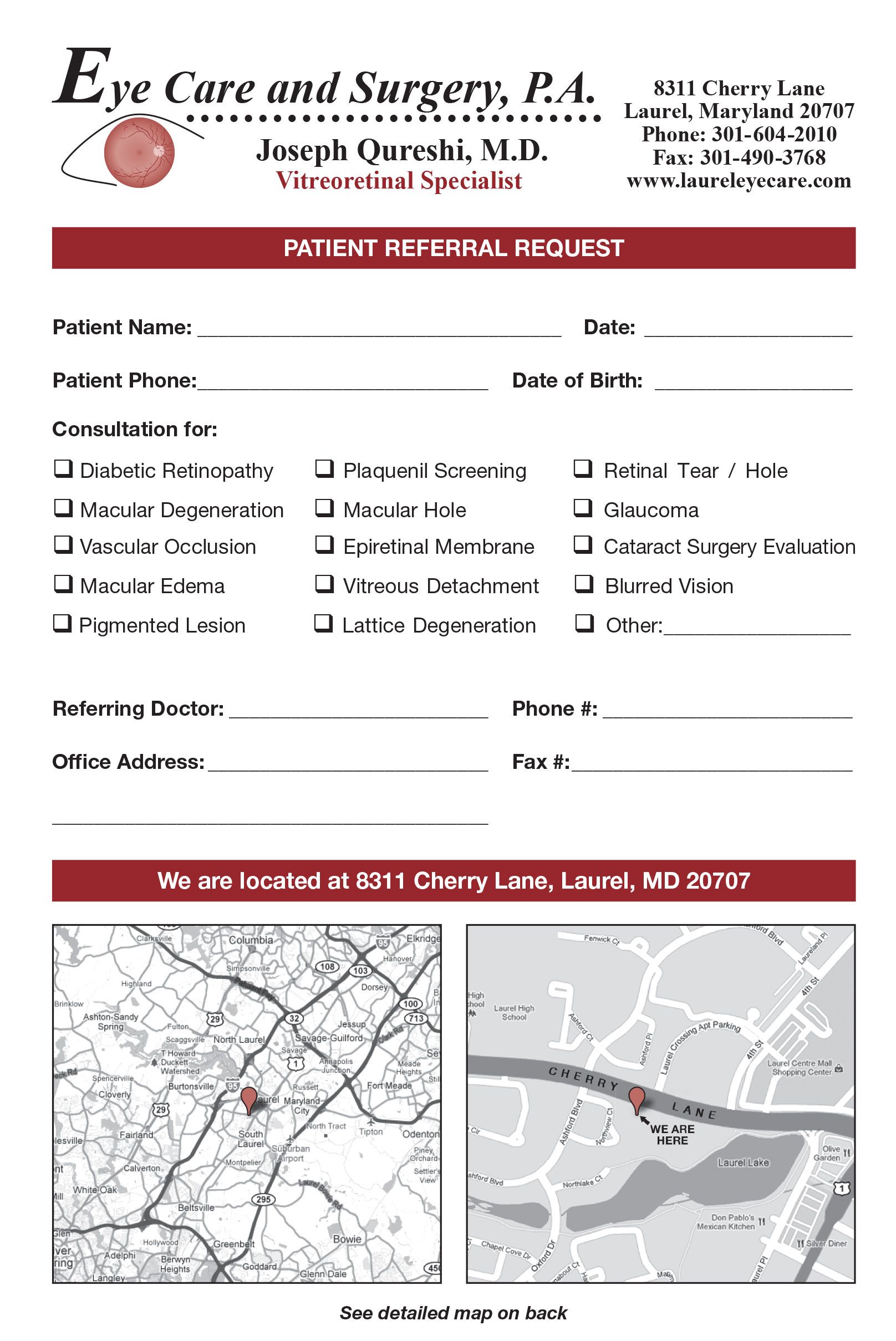 Patient Referral Request