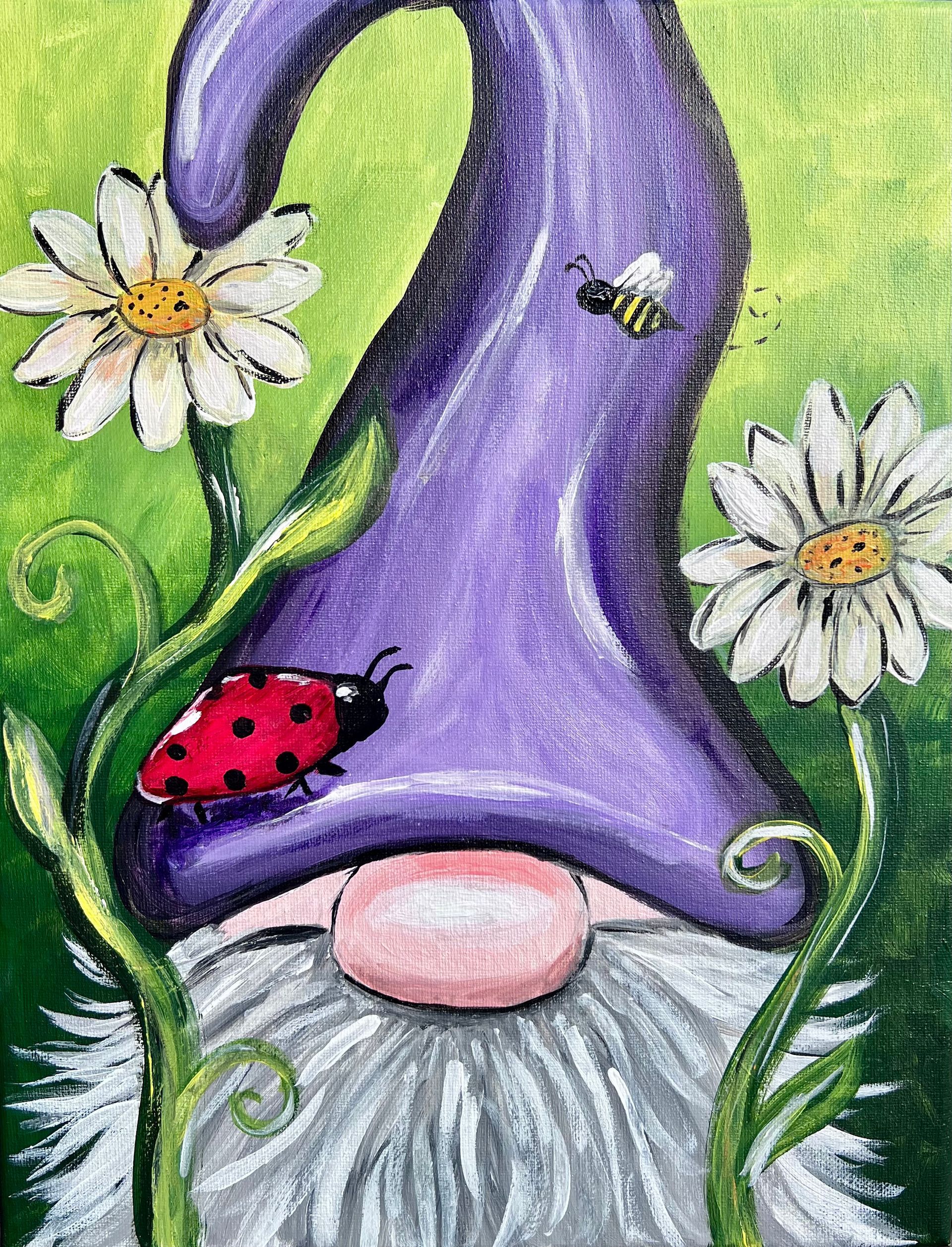 Garden Gnome Paint & Sip