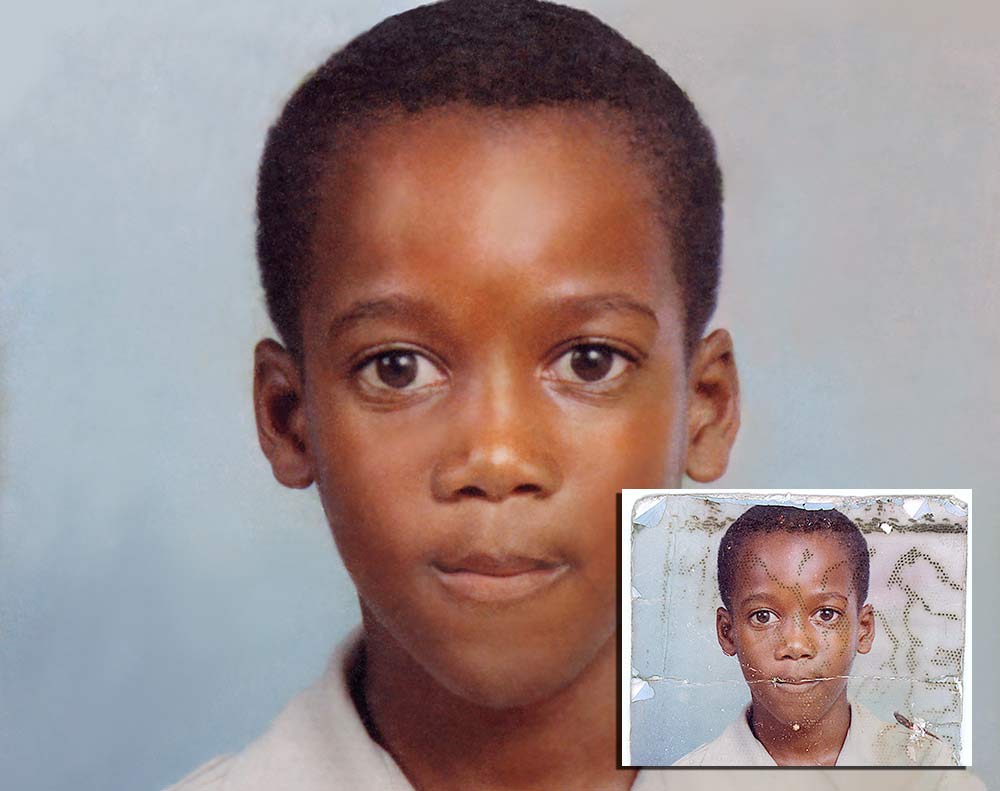 Photo restoration example 4