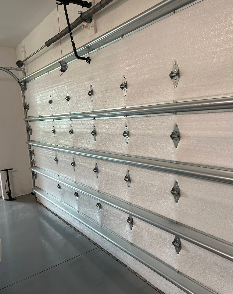 3 Car 4 Panel High 2 Layer Garage Door Insulation
