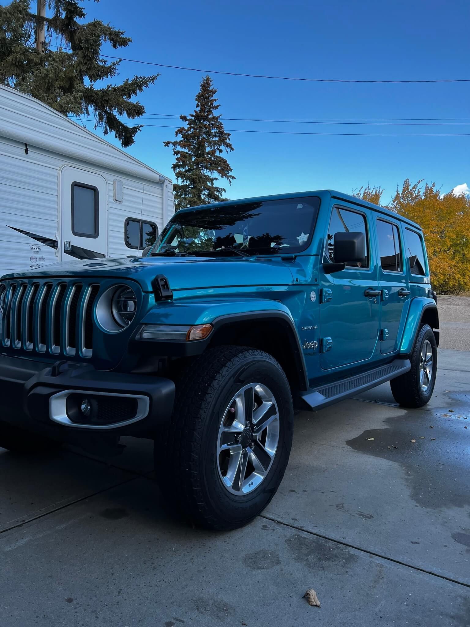 Jeep Wrangler Sahara Exterior Detail