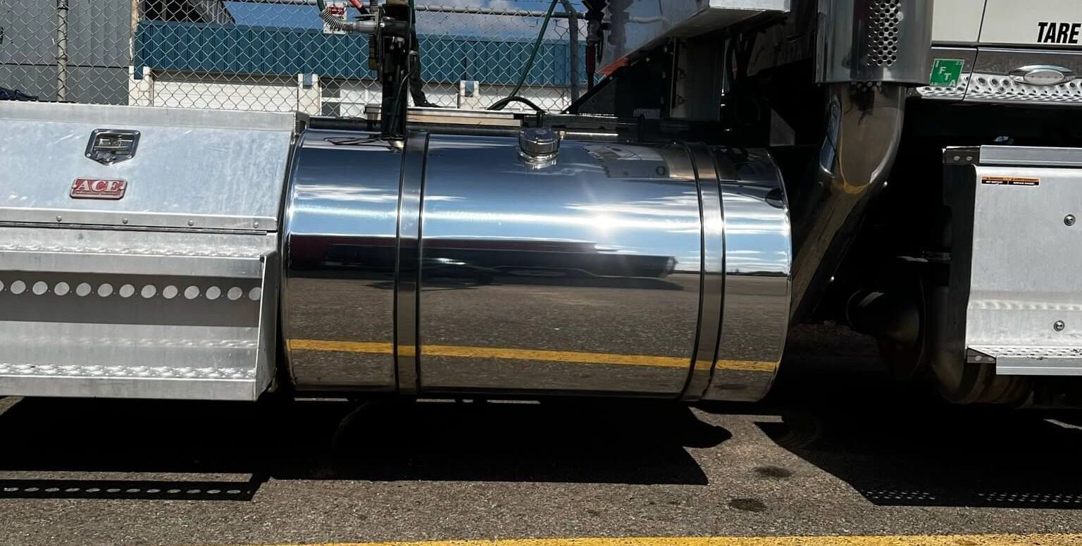 Polished Fuel Tank