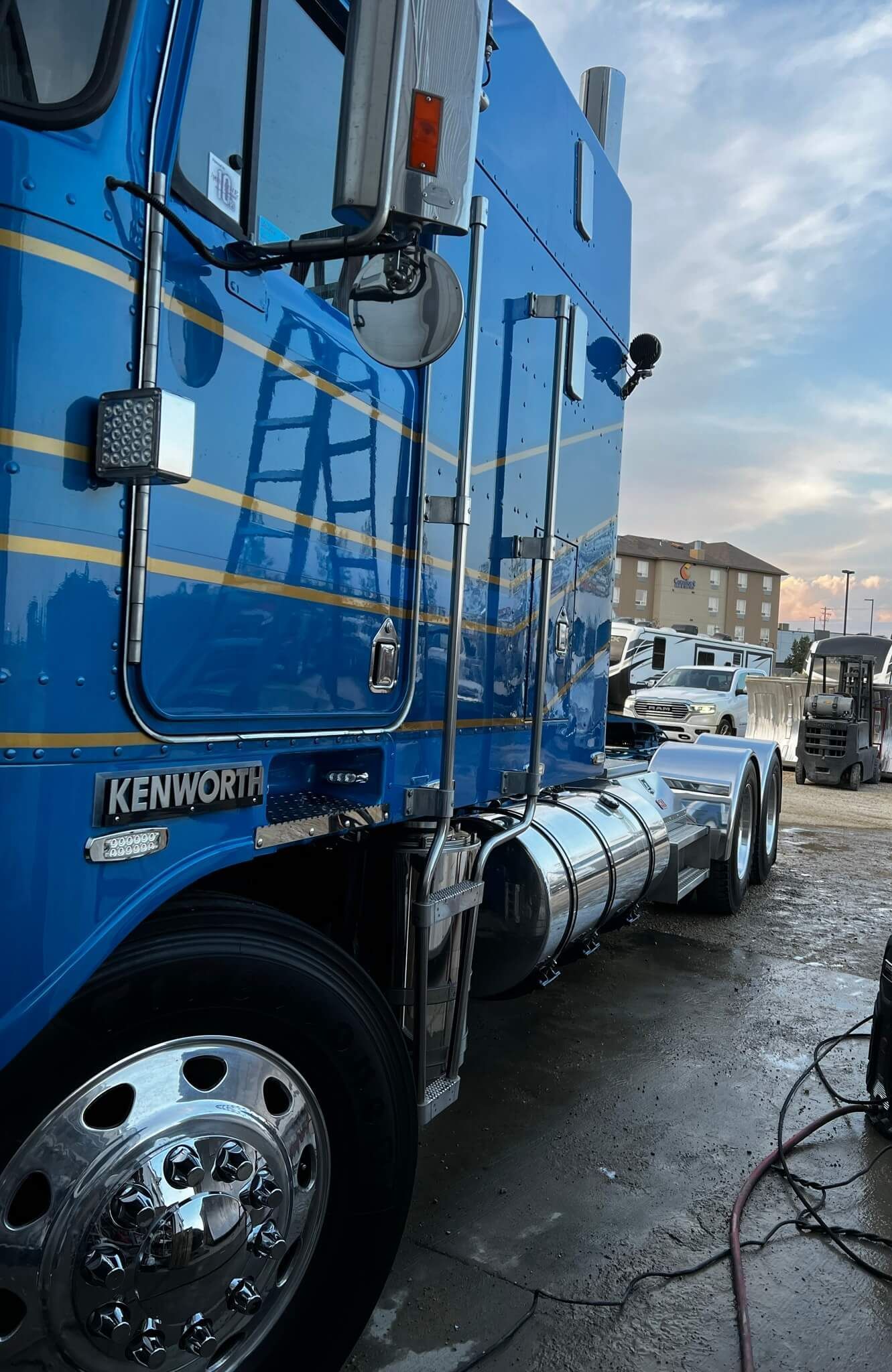 Semi Truck Exterior Detail