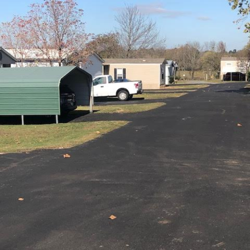 mobile home park logo