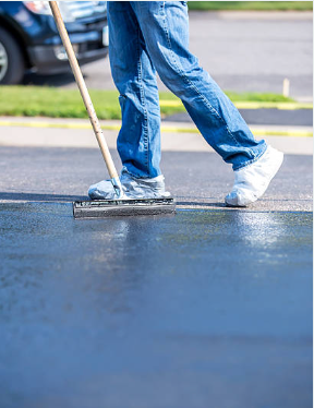 Asphalt Driveway Sealcoating