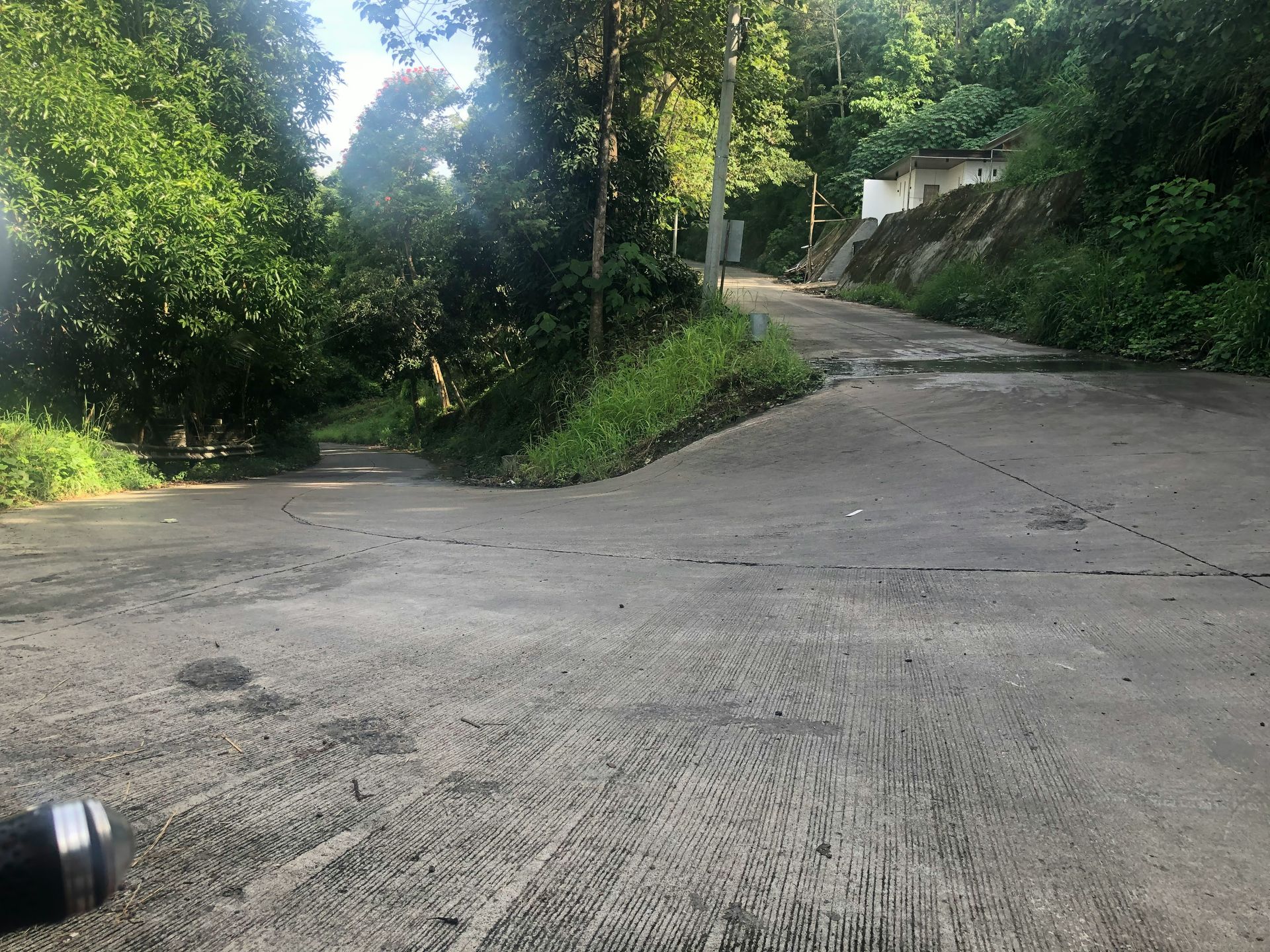 asphalt driveway
