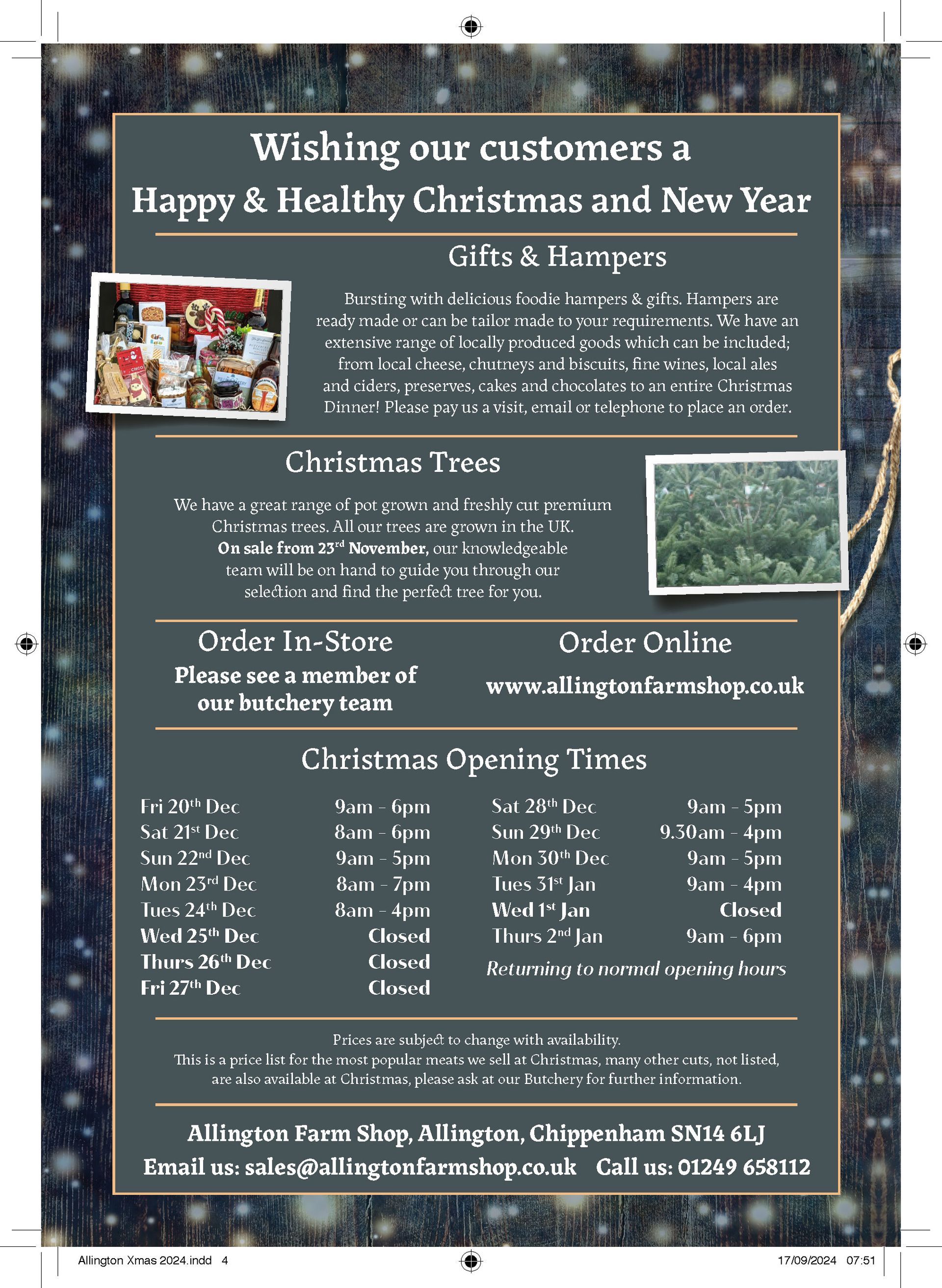 local farm shop in chippenham