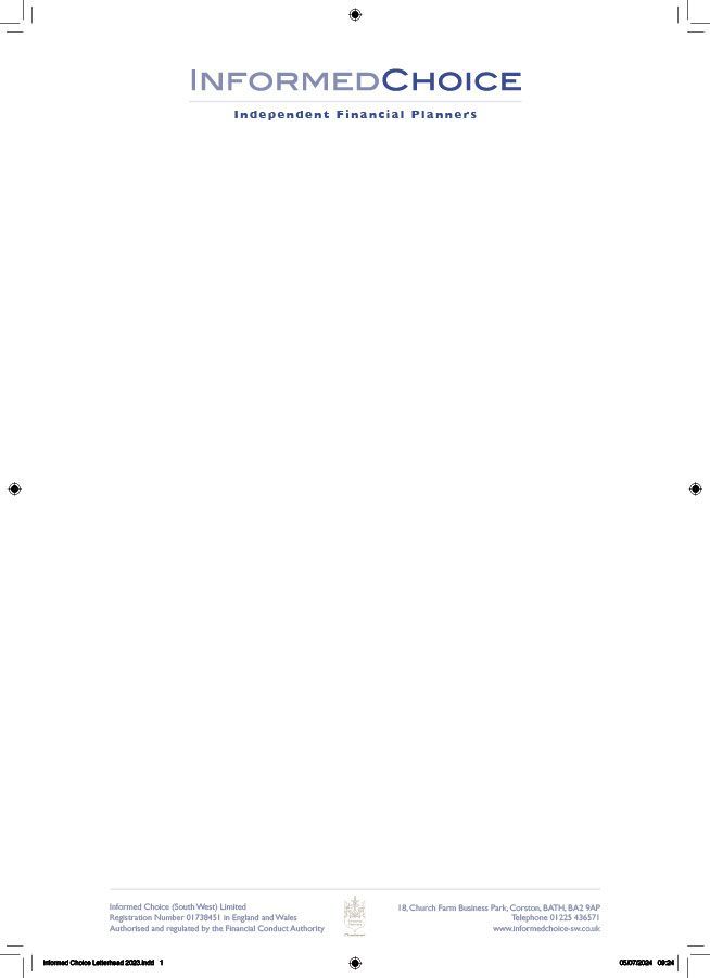 Informed Choice letterhead