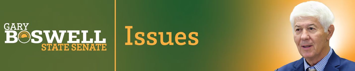 Gary Boswell Issues Page Banner