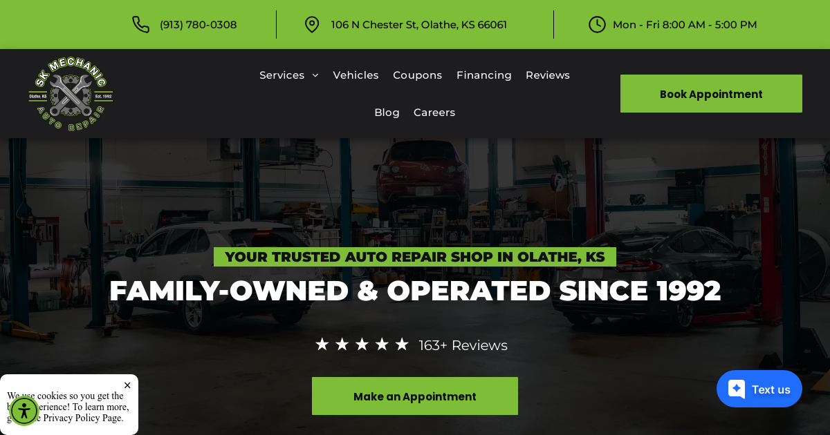 Plymouth Auto Repair Olathe, KS SK Mechanic