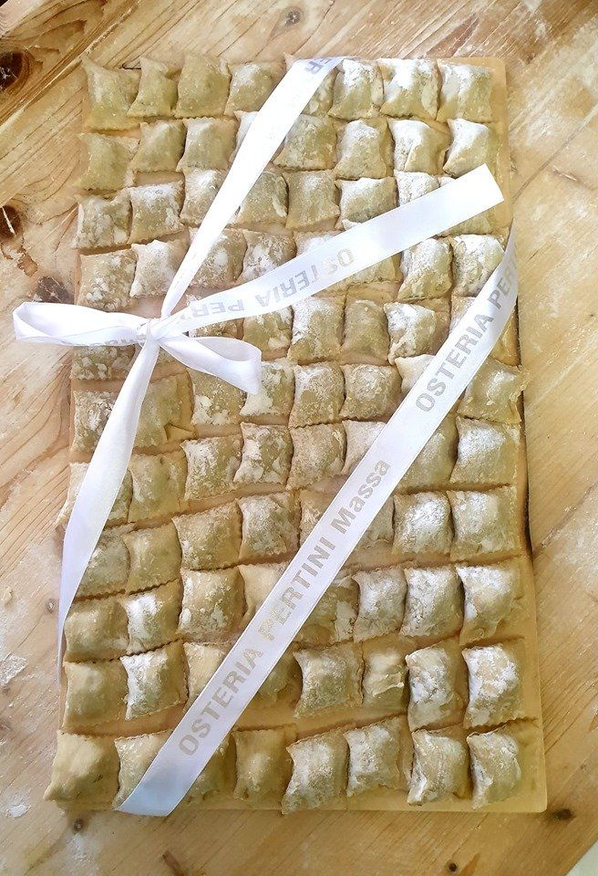 vassoio di tordelli dell'osteria