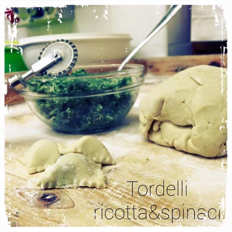 tordelli preparati a mano come da tradizione