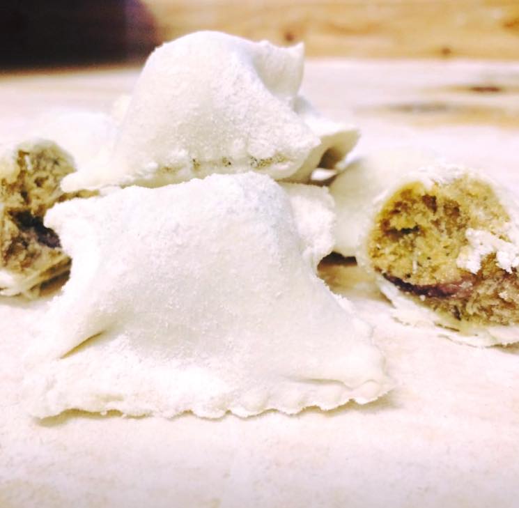 tordelli artigianali prima della cottura