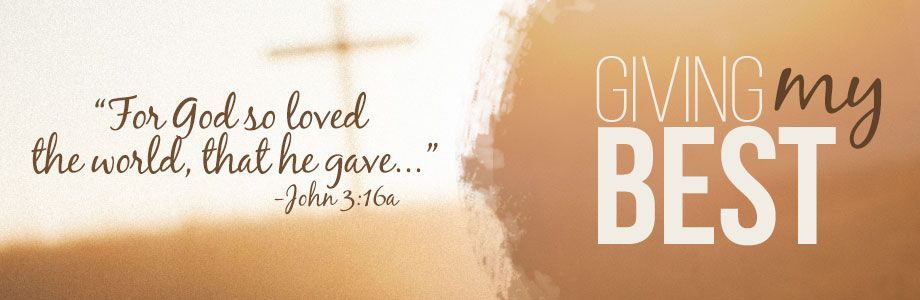 Banner with Bible verse: 