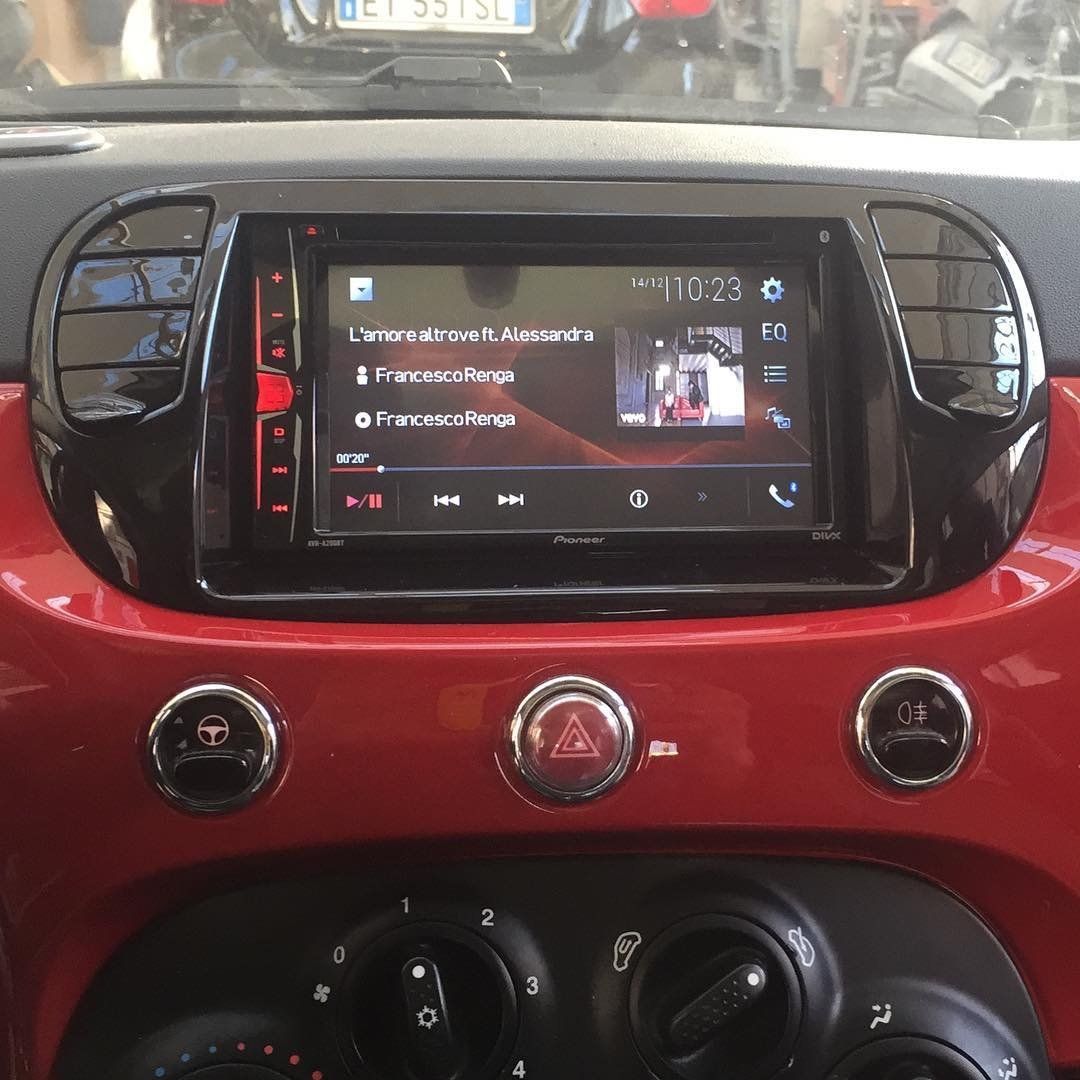 KIT 2 DIN SU FIAT 500