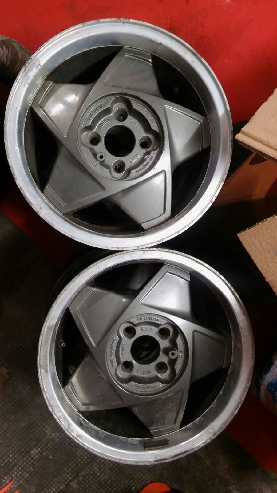 montaggio cerchi Fiat 500