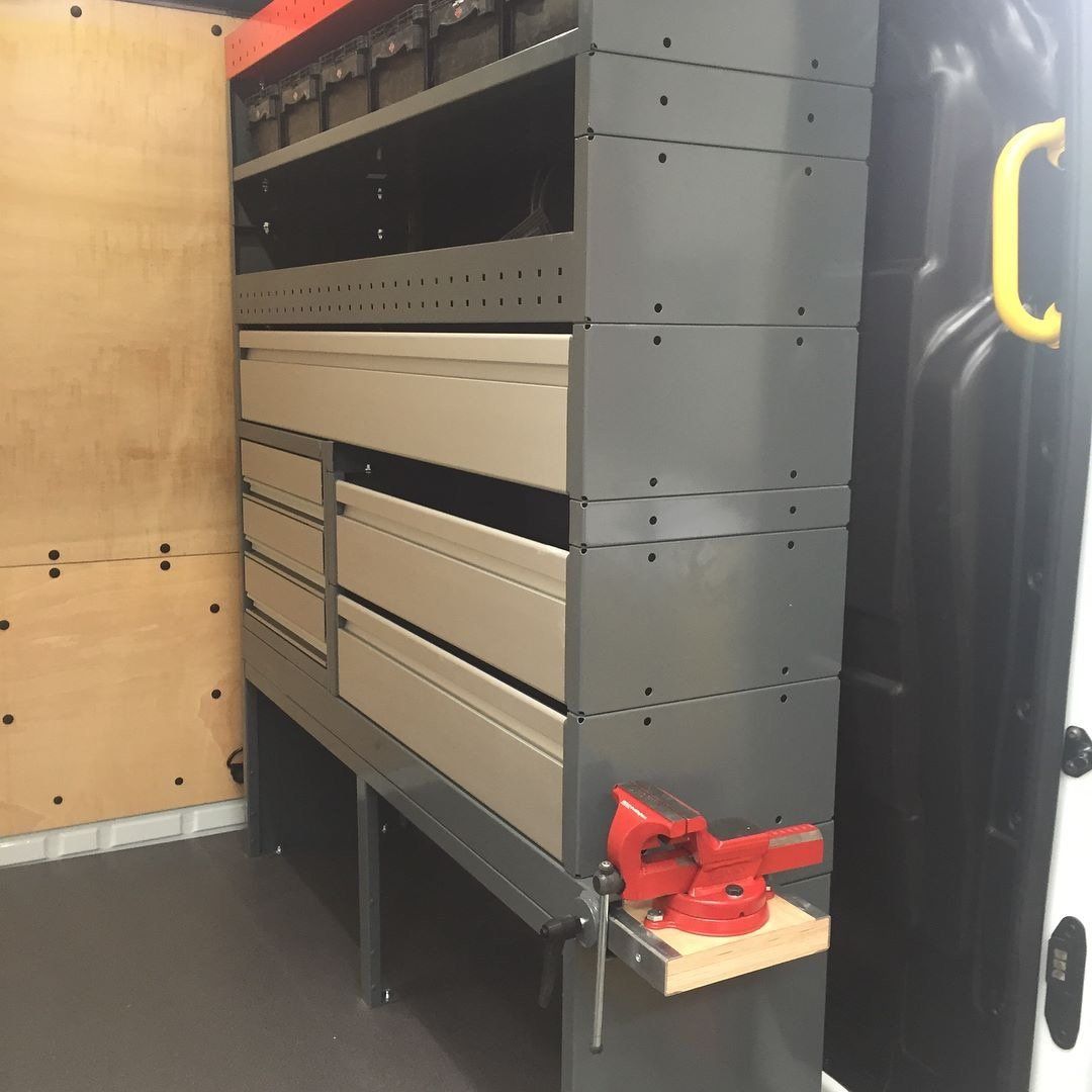 cassettiere su furgoni