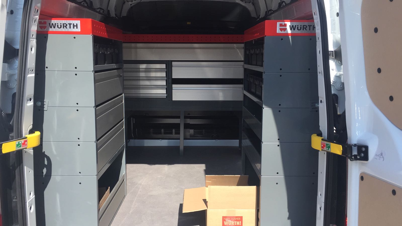 cassettiere per furgoni