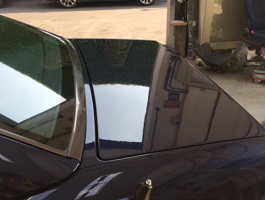 Mercedes SL dopo restauro