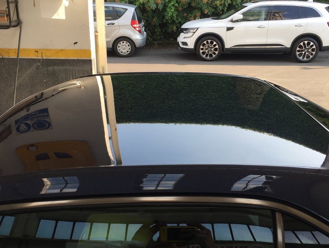 Restauro carrozzeria di una Mercedes SL