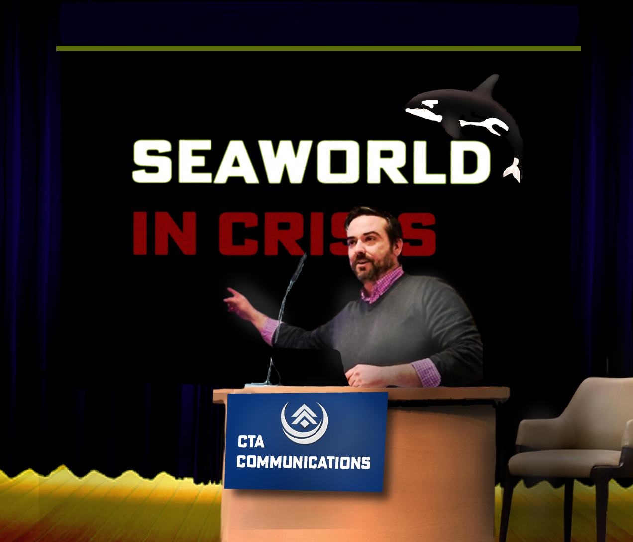 Presenting to PR Association a SeaWorld Case Study