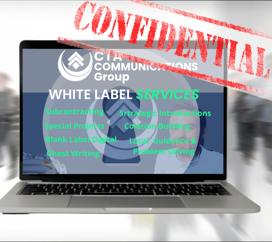 A laptop with a confidential stamp on it