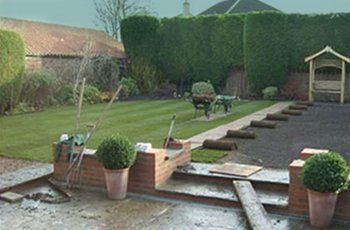 Ground preparation and levelling