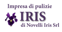 logo impresa di pulizie iris