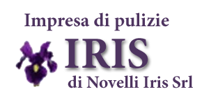 logo impresa di pulizie iris - torino