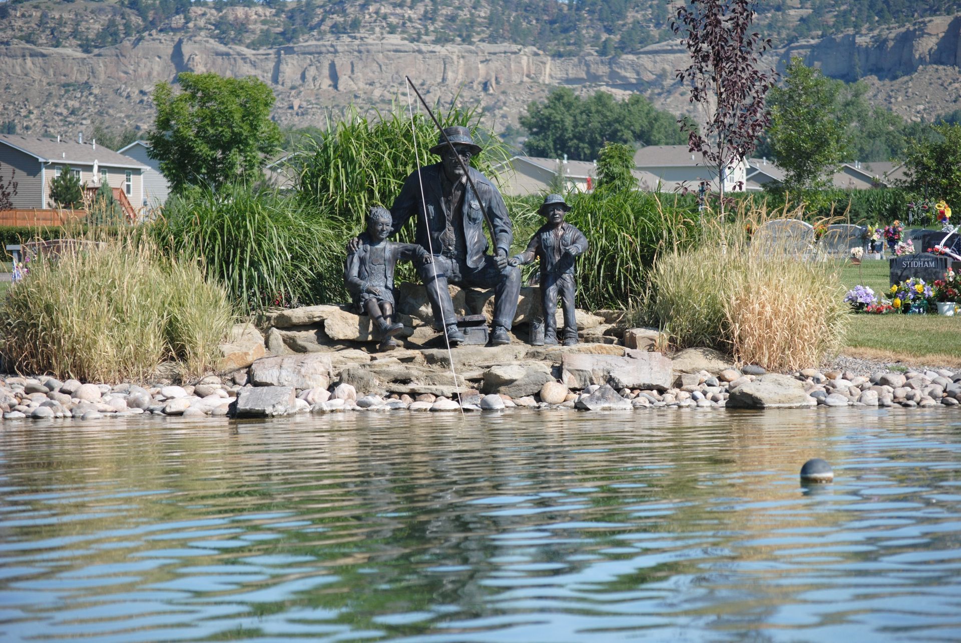 Image of fountain in