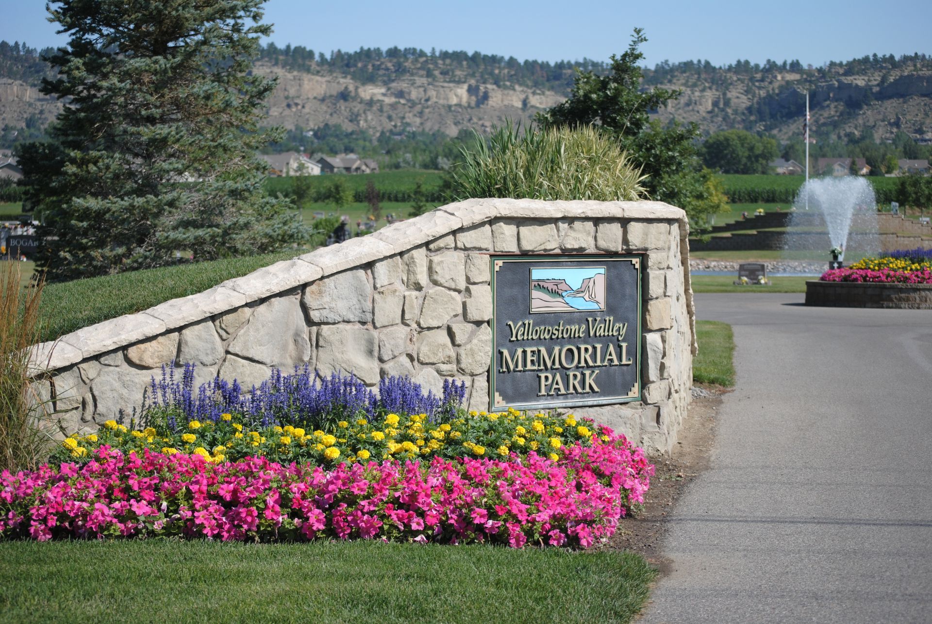 Image of cemetery near Red Lodge MT