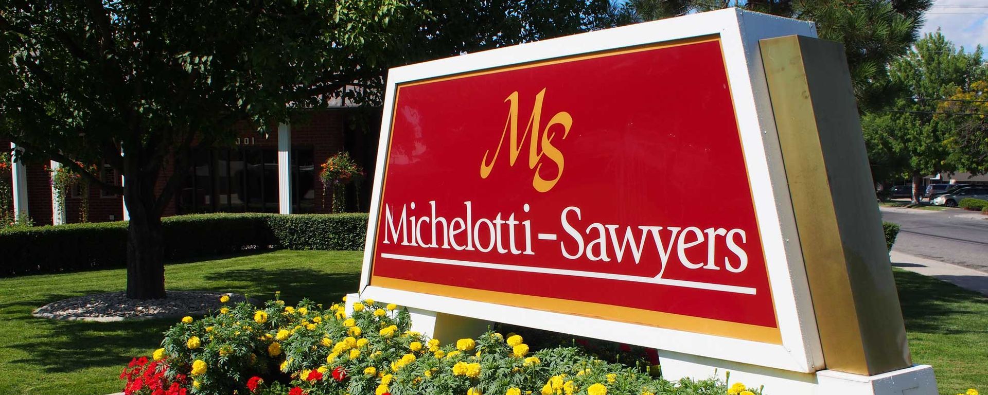 Image of sign of funeral home near Red Lodge MT