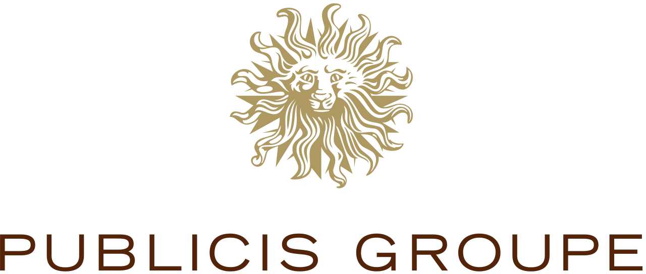 Le logo du groupe publicis, client d'Hélène Boucher, architecte d'intérieur à Paris