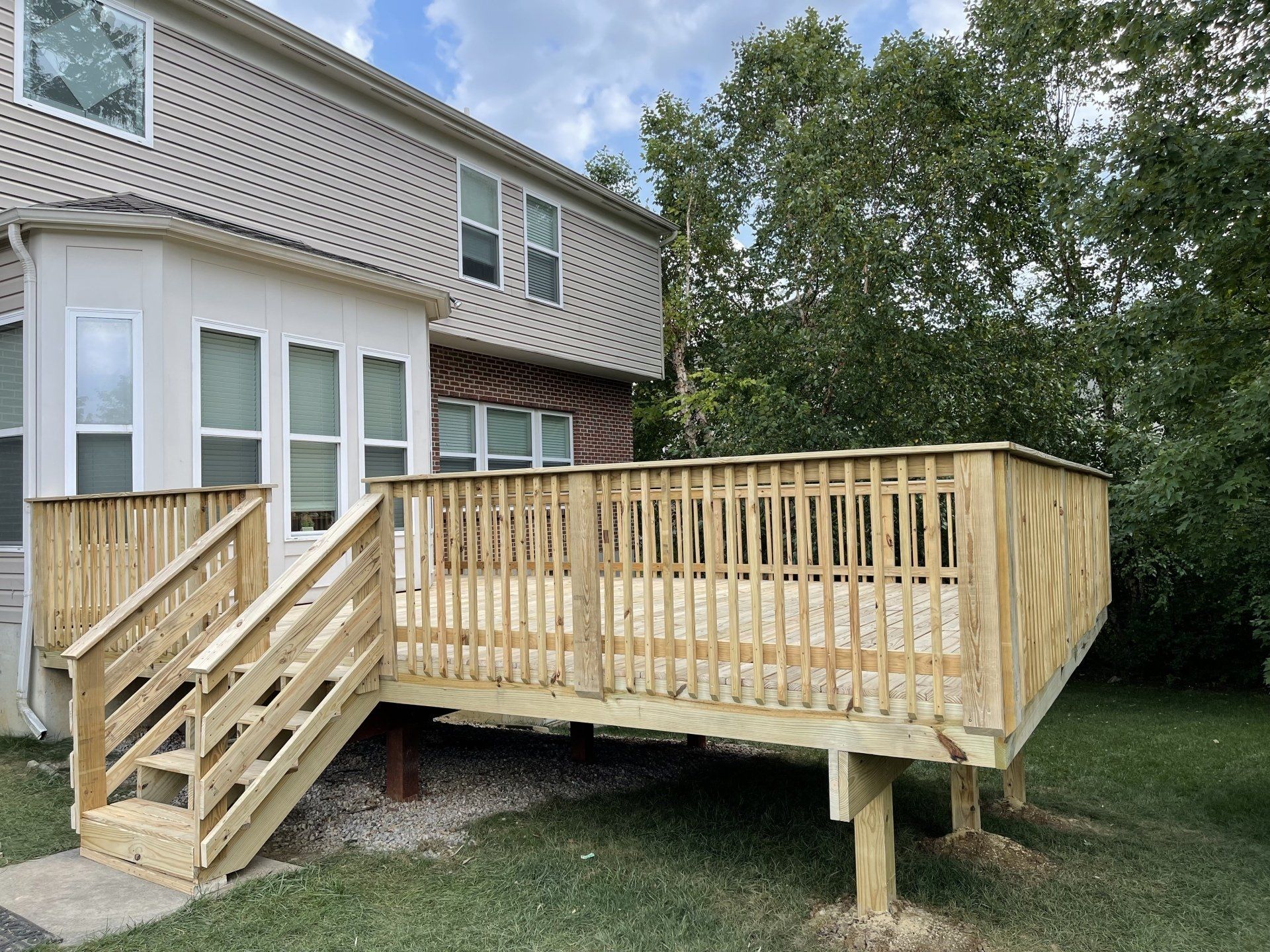Finished deck